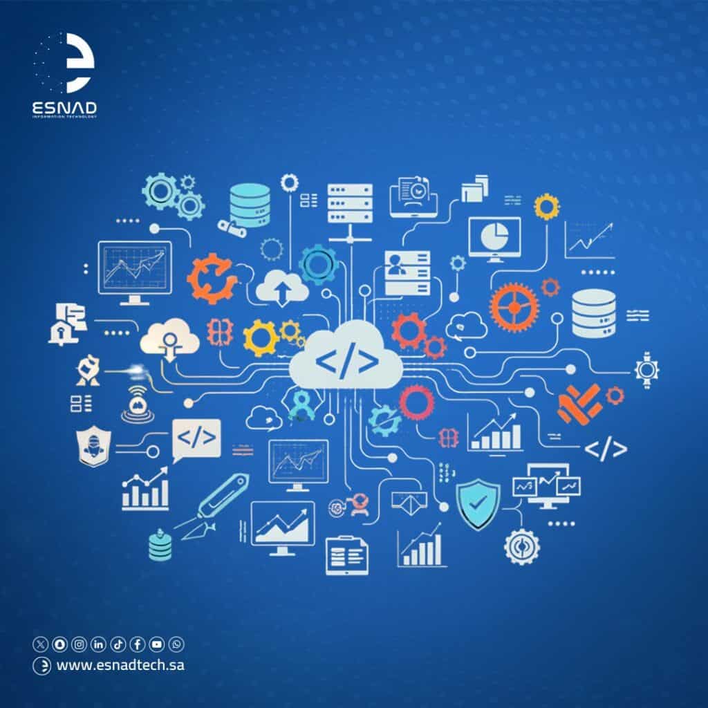 اكتشف دور تطوير الأنظمة والبرمجيات في تحسين كفاءة الأعمال. تعلم كيف يمكن أن تساهم الحلول البرمجية في تعزيز الإنتاجية وتسهيل العمليات.