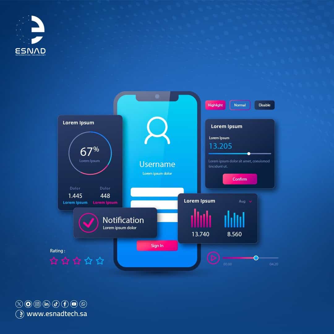 تعرّف على 8 مبادئ أساسية في تصميم واجهات المستخدم تضمن تجربة استخدام مثالية وجذابة، وتزيد من تفاعل العملاء ونجاح مشروعك الرقمي.